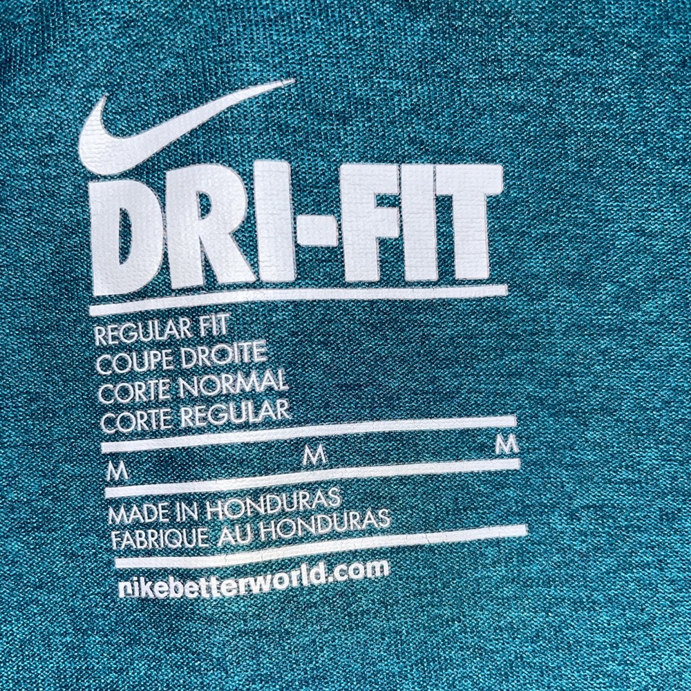 Nike Dri-fit v-neck long sleeve shirt - Picture 2 of 6